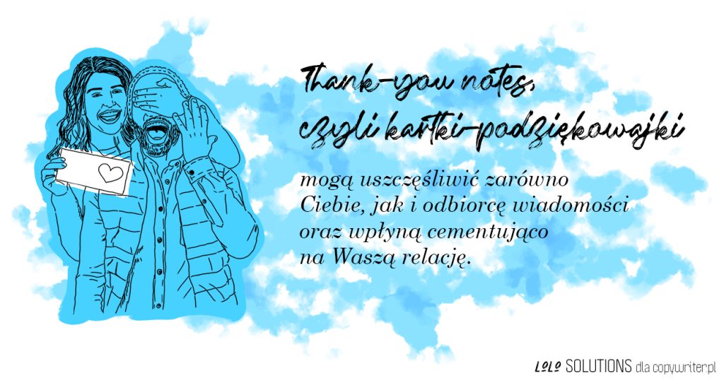 Jak napisać podziękowanie? Thank-you notes